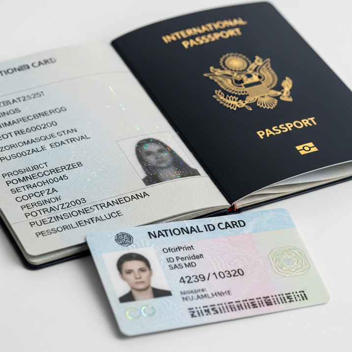 Carte d'Identité / Passeport / Titre de Séjour image