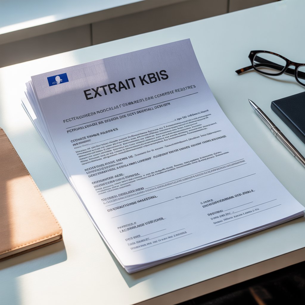 Extrait Kbis / Registre du Commerce image